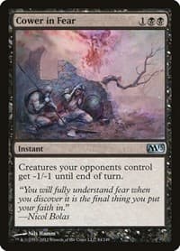 Cower in Fear - Magic 2013 (M13) - Magic: The Gathering card