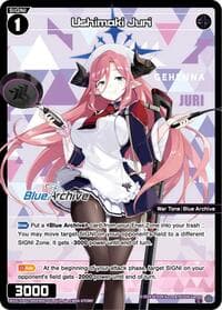 Ushimaki Juri (Parallel) - Blue Archive DIVA - WIXOSS card