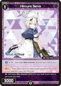 Himuro Sena - Blue Archive DIVA - WIXOSS card