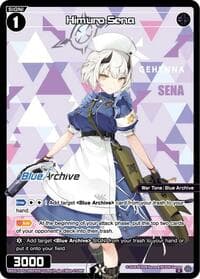 Himuro Sena (Parallel) - Blue Archive DIVA - WIXOSS card