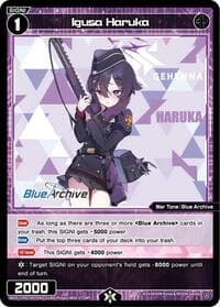 Igusa Haruka - Blue Archive DIVA - WIXOSS card