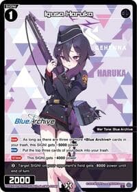 Igusa Haruka (Parallel) - Blue Archive DIVA - WIXOSS card
