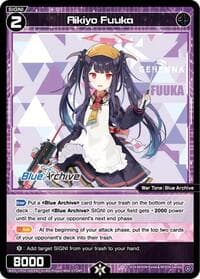 Aikiyo Fuuka - Blue Archive DIVA - WIXOSS card