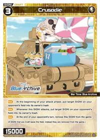 Crusadie (Parallel) - Blue Archive DIVA - WIXOSS card