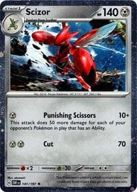 Scizor - 141/197 (Cosmos Holo) - Miscellaneous Cards & Products - Pokemon card