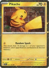 Pikachu - 051/162 (Cosmos Holo) - Miscellaneous Cards & Products - Pokemon card