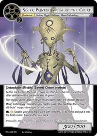 Solar Painter Golem of the Court - Timeless Eclipse of the Underworld - Force of Will card