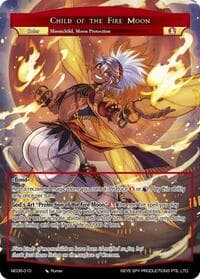 Child of the Fire Moon - Memoria Collection 06 - Force of Will card
