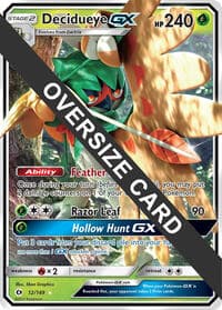 Decidueye GX - 12/149 (Decidueye GX Challenge Box) - Jumbo Cards - Pokemon card