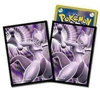 Pokemon TCG: Pokemon Center Japan Exclusive Card Sleeves - Mewtwo v2 (64-Pack) - Pokemon International Card Sleeves - Card Sleeves card