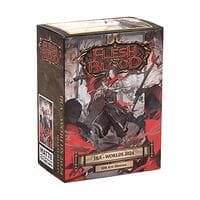 Dragon Shield Flesh and Blood Matte Art - Anime Ira Worlds 2024 - Dragon Shield Card Sleeves - Card Sleeves card
