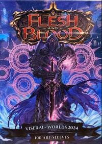 Dragon Shield Flesh and Blood Matte Art - Anime Viserai Worlds 2024 - Dragon Shield Card Sleeves - Card Sleeves card