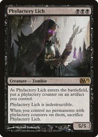 Phylactery Lich - Magic 2013 (M13) - Magic: The Gathering card