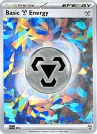 Basic Metal Energy (Cracked Ice Holo) - SVE: Scarlet & Violet Energies - Pokemon card