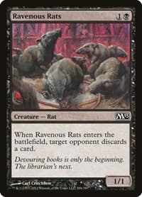 Ravenous Rats - Magic 2013 (M13) - Magic: The Gathering card