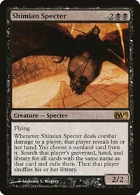 Shimian Specter - Magic 2013 (M13) - Magic: The Gathering card
