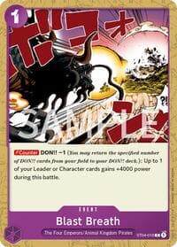 Blast Breath - Revision Pack Cards - One Piece Card Game card