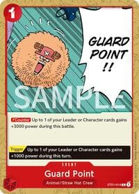 Guard Point - Revision Pack Cards - One Piece Card Game card