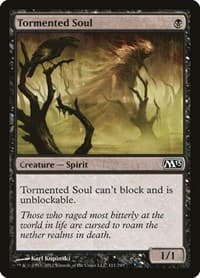 Tormented Soul - Magic 2013 (M13) - Magic: The Gathering card