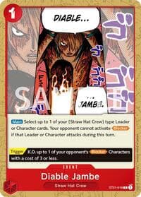 Diable Jambe - Revision Pack Cards - One Piece Card Game card