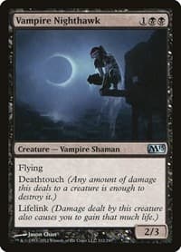 Vampire Nighthawk - Magic 2013 (M13) - Magic: The Gathering card
