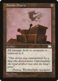 Bubble Matrix - Weatherlight - Magic: The Gathering card