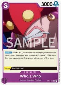 Who's.Who - Revision Pack Cards - One Piece Card Game card
