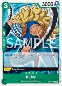 Killer - Revision Pack Cards - One Piece Card Game card