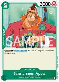 Scratchmen Apoo - Revision Pack Cards - One Piece Card Game card