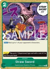 Straw Sword - Revision Pack Cards - One Piece Card Game card