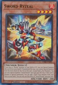 Sword Ryzeal - Crossover Breakers - YuGiOh card