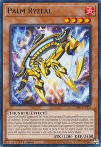 Palm Ryzeal - Crossover Breakers - YuGiOh card