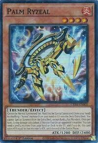 Palm Ryzeal (SR) - Crossover Breakers - YuGiOh card