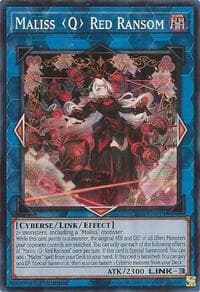 Maliss Q Red Ransom - Crossover Breakers - YuGiOh card