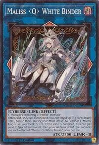 Maliss Q White Binder - Crossover Breakers - YuGiOh card