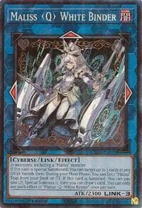 Maliss Q White Binder (CR) - Crossover Breakers - YuGiOh card