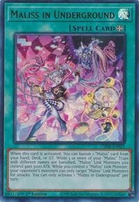 Maliss in Underground - Crossover Breakers - YuGiOh card