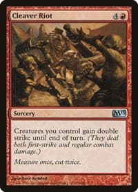 Cleaver Riot - Magic 2013 (M13) - Magic: The Gathering card