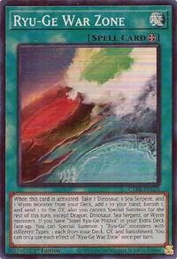 Ryu-Ge War Zone - Crossover Breakers - YuGiOh card