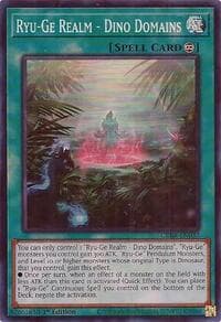 Ryu-Ge Realm - Dino Domains (SR) - Crossover Breakers - YuGiOh card