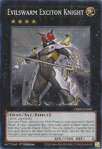 Evilswarm Exciton Knight (SR) - Crossover Breakers - YuGiOh card