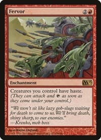 Fervor - Magic 2013 (M13) - Magic: The Gathering card
