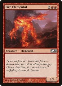 Fire Elemental - Magic 2013 (M13) - Magic: The Gathering card