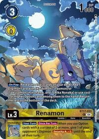 Renamon (Legend Pack 2024 Box Topper) - Chain of Liberation - Digimon Card Game card