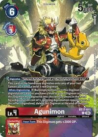 Agunimon (Legend Pack 2024 Box Topper) - Chain of Liberation - Digimon Card Game card