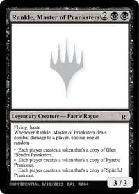 Rankle, Master of Pranksters - Un-Known Event Playtest Cards - Magic: The Gathering card