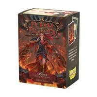 Dragon Shield Flesh and Blood Matte Art - Cindra, Dracai of Retribution - Dragon Shield Card Sleeves - Card Sleeves card