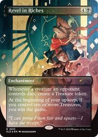 Revel in Riches (Rainbow Foil) - Secret Lair Drop Series - Magic: The Gathering card