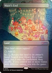 Maze's End (Rainbow Foil) - Secret Lair Drop Series - Magic: The Gathering card