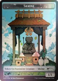 Shrine Token (Rainbow Foil) - Secret Lair Drop Series - Magic: The Gathering card